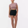 Shorts die de taille accentueren