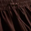 Shorts met elastische tailleband van katoenmix
