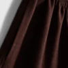 Shorts met elastische tailleband van katoenmix