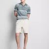 Shorts met textuur en trekkoord