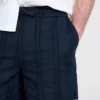 Shorts met textuur en trekkoord