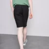 Shorts met textuur en trekkoord