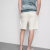 Shorts met textuur en trekkoord
