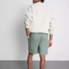 Shorts met textuur en trekkoord