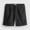 Shorts met textuur en trekkoord