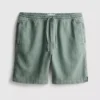 Shorts met textuur en trekkoord
