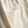 Shorts met textuur en trekkoord