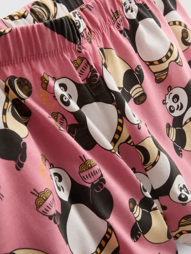 Shorty-pyjama met Kung Fu Panda-personage
