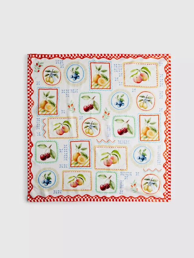 Sjaal met vlinderprint