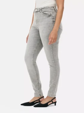 Skinny jeans met hoge taille