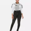 Skinny jeans met hoge taille