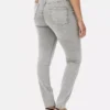 Skinny jeans met hoge taille