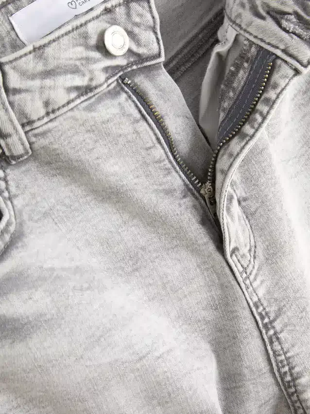Skinny jeans met hoge taille