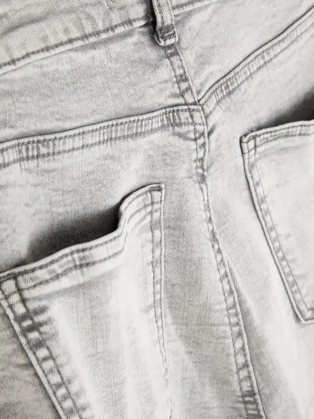 Skinny jeans met hoge taille