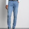 Skinny jeans met middelhoge taille