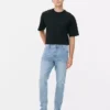 Skinny jeans met middelhoge taille