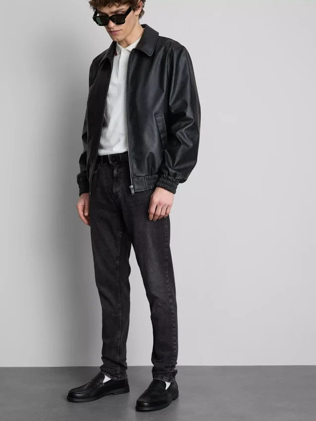 Skinny jeans met middelhoge taille