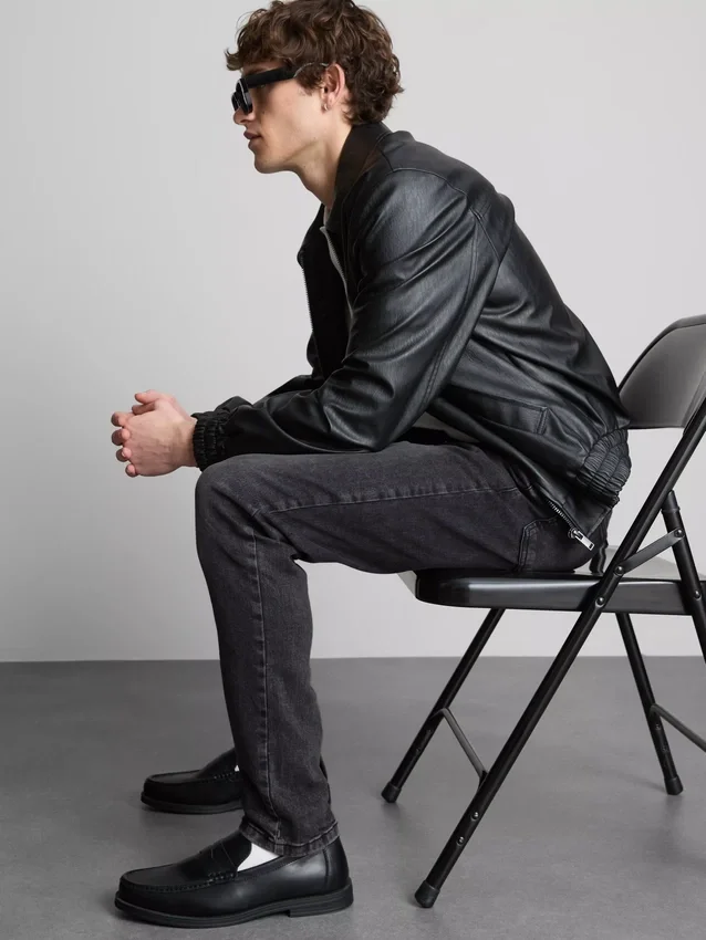 Skinny jeans met middelhoge taille