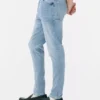 Skinny jeans met middelhoge taille