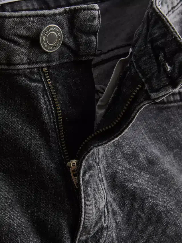 Skinny jeans met middelhoge taille