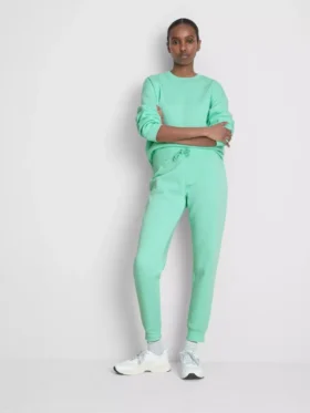 Skinny joggingbroeken met omgeslagen pijpen