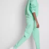 Skinny joggingbroeken met omgeslagen pijpen