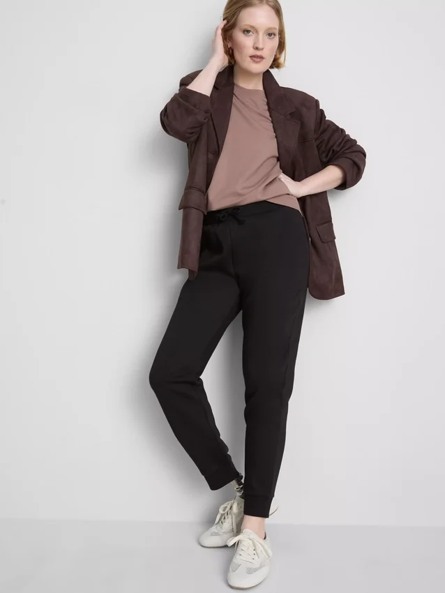 Skinny joggingbroeken van katoenmix