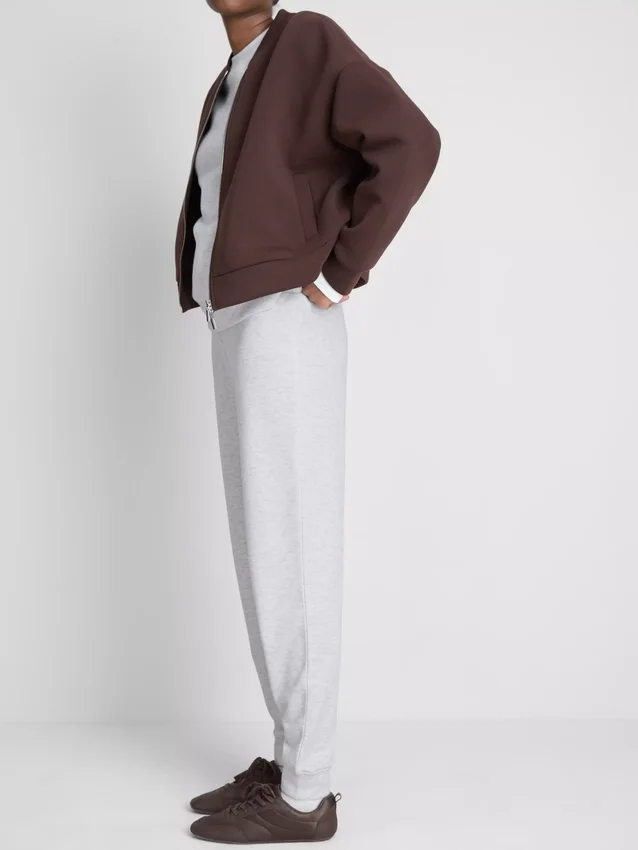 Skinny joggingbroeken van katoenmix