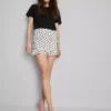 Skort met stippen