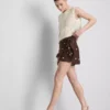 Skort met stippen