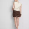 Skort met stippen