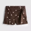 Skort met stippen