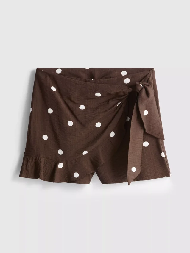 Skort met stippen