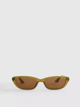 Slanke cat-eye zonnebril