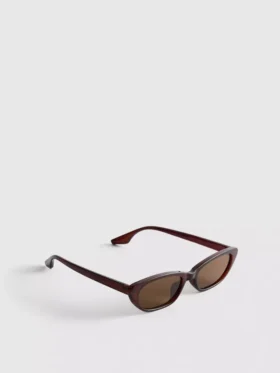 Slanke cat-eye zonnebril