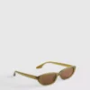 Slanke cat-eye zonnebril
