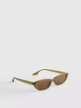 Slanke cat-eye zonnebril