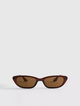 Slanke cat-eye zonnebril