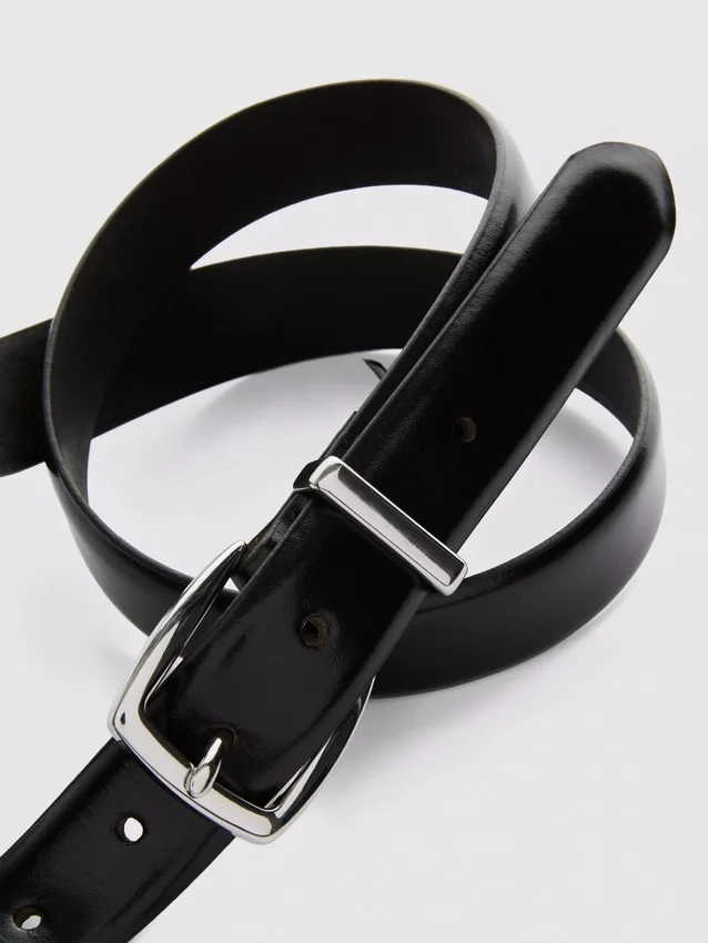 Slanke riem met klassieke gesp