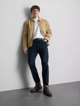 Slim fit-jeans met middelhoge taille