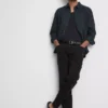 Slim fit-jeans met middelhoge taille