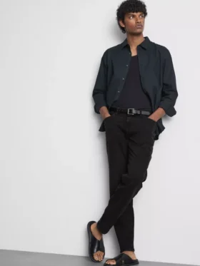 Slim fit-jeans met middelhoge taille