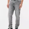 Slim fit-jeans met middelhoge taille