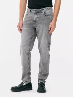 Slim fit-jeans met middelhoge taille