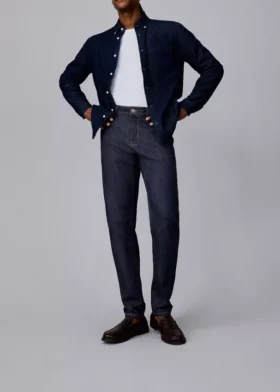 Slim fit-jeans met middelhoge taille