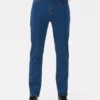 Slim fit-jeans met middelhoge taille
