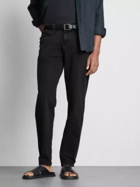 Slim fit-jeans met middelhoge taille