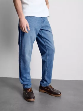 Slim fit-jeans met middelhoge taille