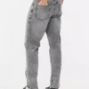 Slim fit-jeans met middelhoge taille