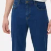 Slim fit-jeans met middelhoge taille